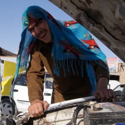The Afghan Lady Cab