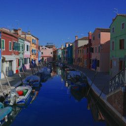 Burano Town Venice, Italy