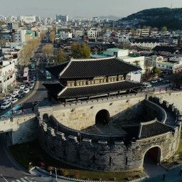 Hwaseong Fortress Suwon South Korea