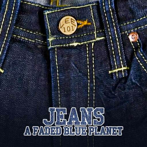 JEANS - A FADED BLUE PLANET JEANS - A FADED BLUE PLANET
